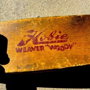 Hobie Weaver Woody vintage skateboard 1960-1970 red power paw wheels